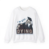 Attention Excessive Studying is Killing  Unisex  Sweatshirt Design